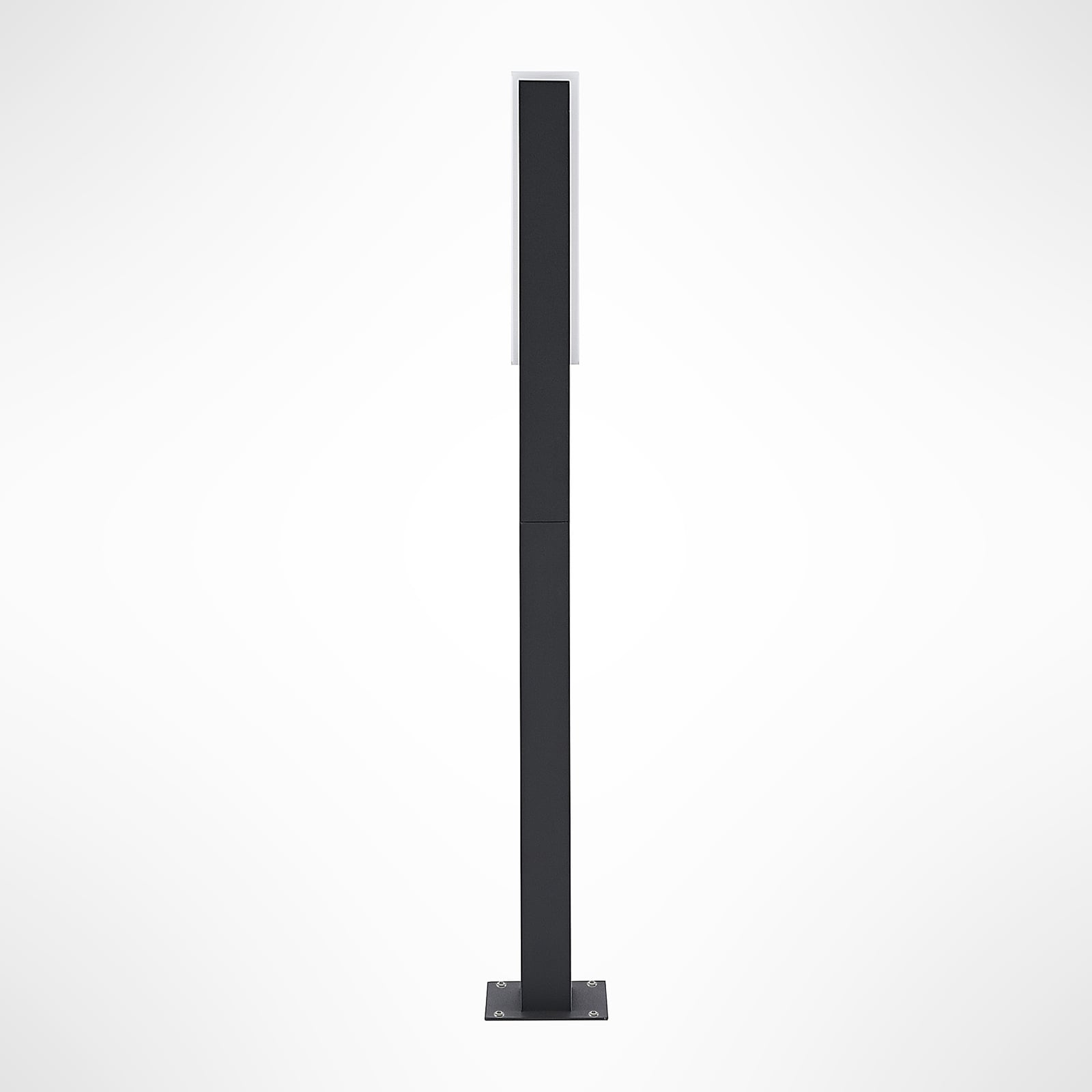 LED sti-lampe Virgalia antrasitt aluminium 65 cm IP65 lyser vei