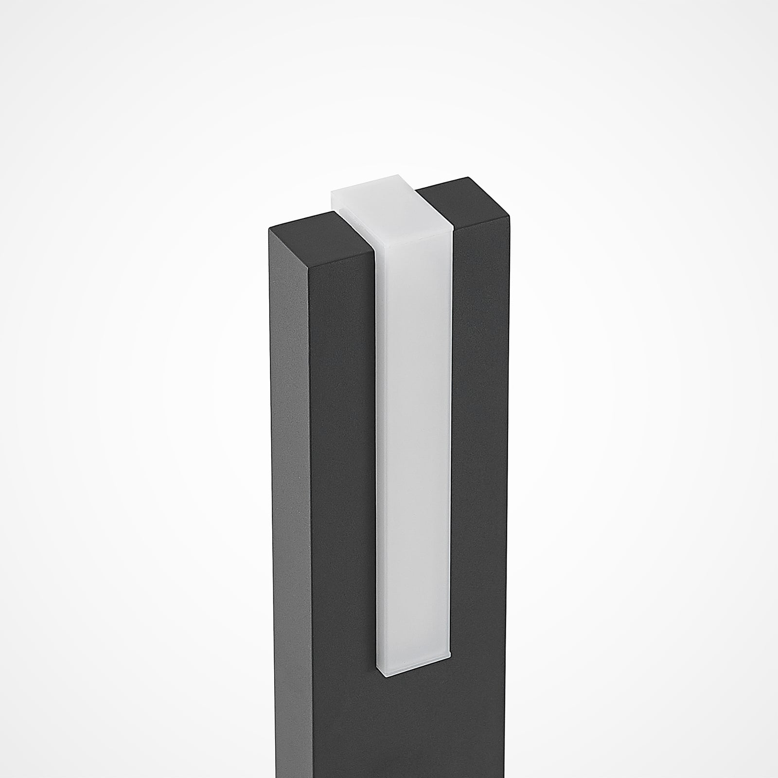 LED sti-lampe Virgalia antrasitt aluminium 65 cm IP65 detalj av LED-modul