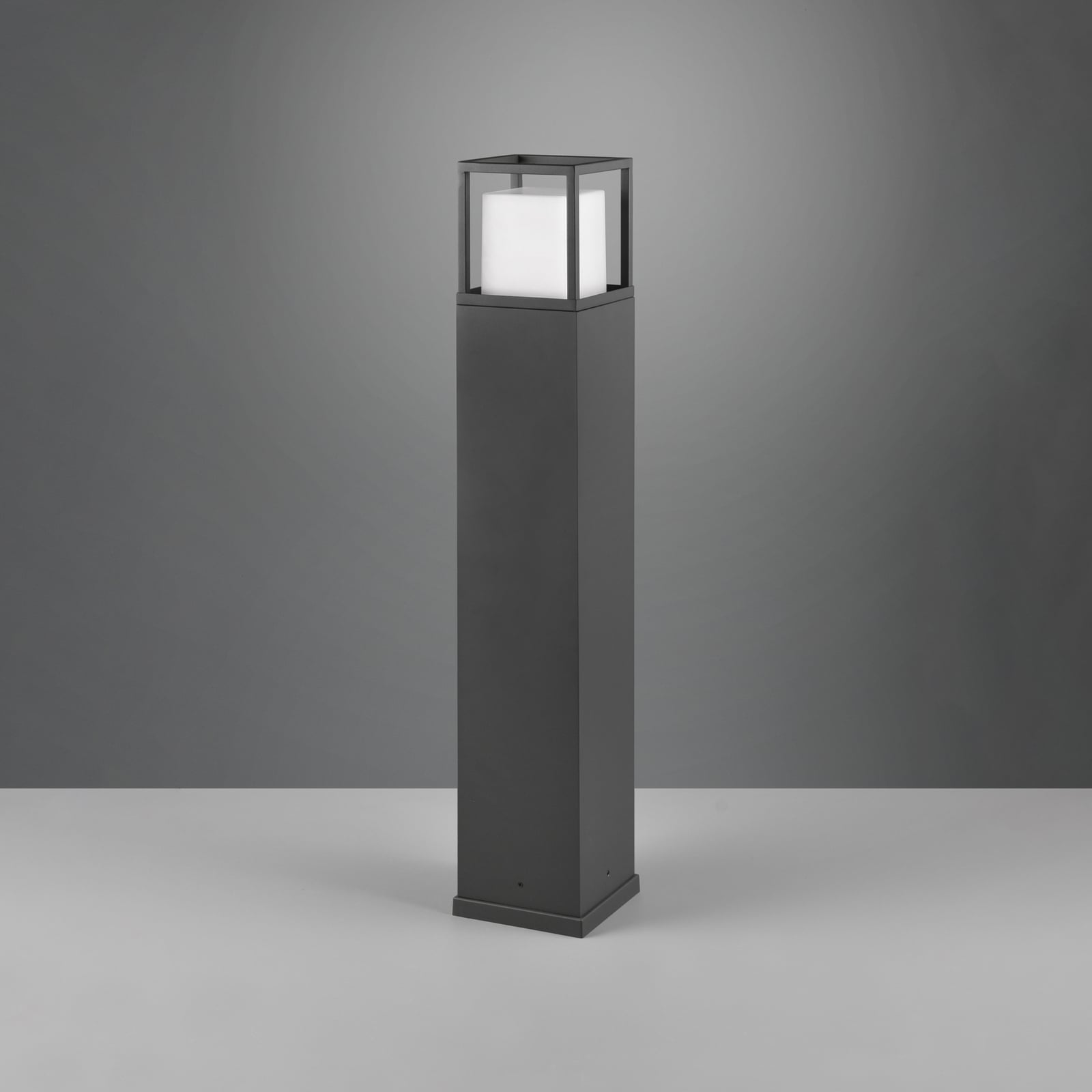 Sideprofil av LED sti-lampe Witham antrasitt CCT 80 cm IP54