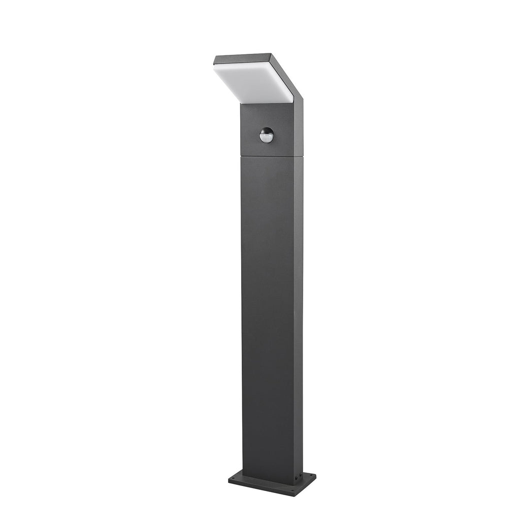 Montert LED sti-lampe Yolena med bevegelsessensor i hage