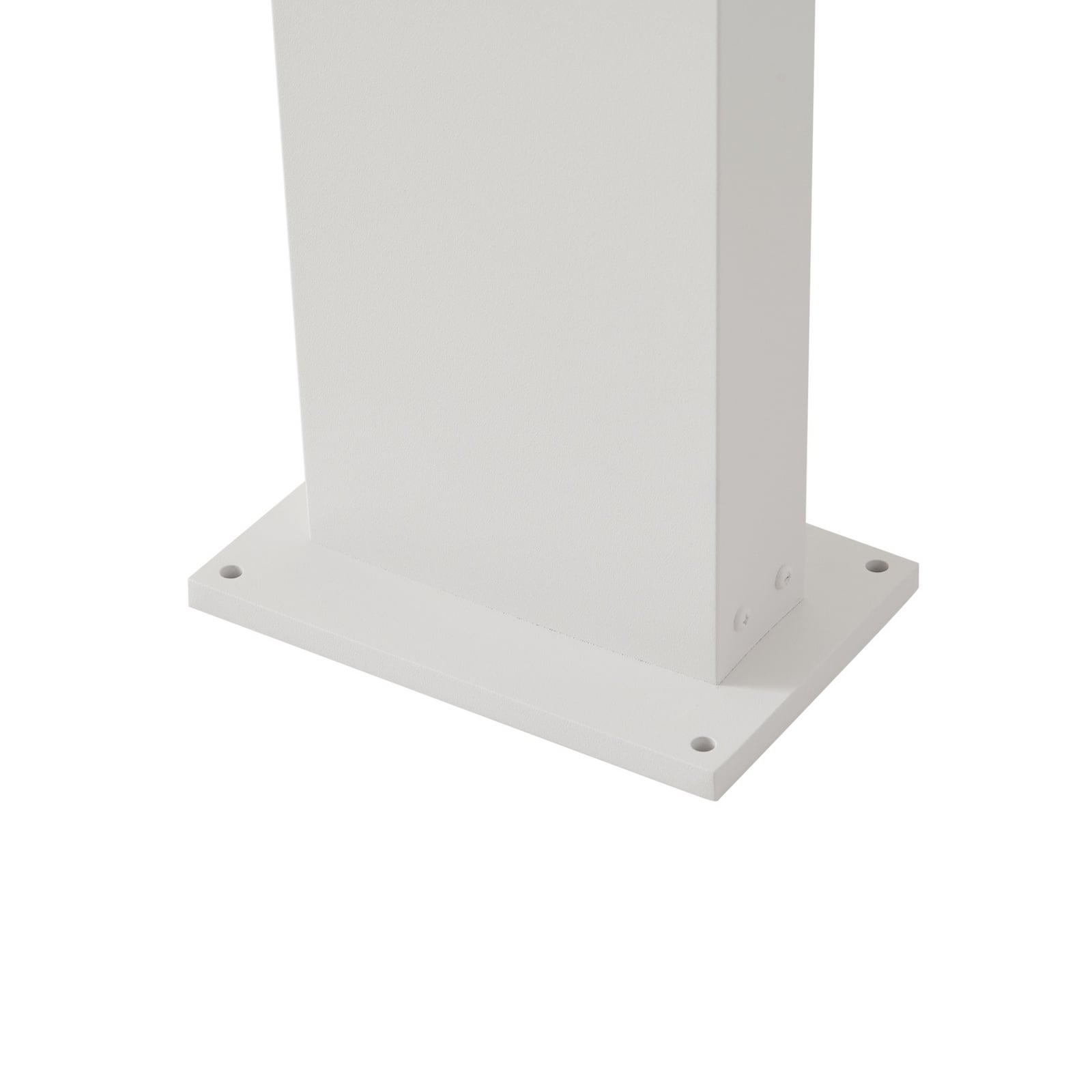 LED sti-lampe Yolena hvit aluminium 100 cm lys i mørket