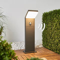 LED sti-lampe Yolena med bevegelsessensor forfra