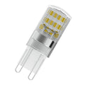 LED stiftpære G9 1,9W 2700K klar 200 lm OSRAM forfra