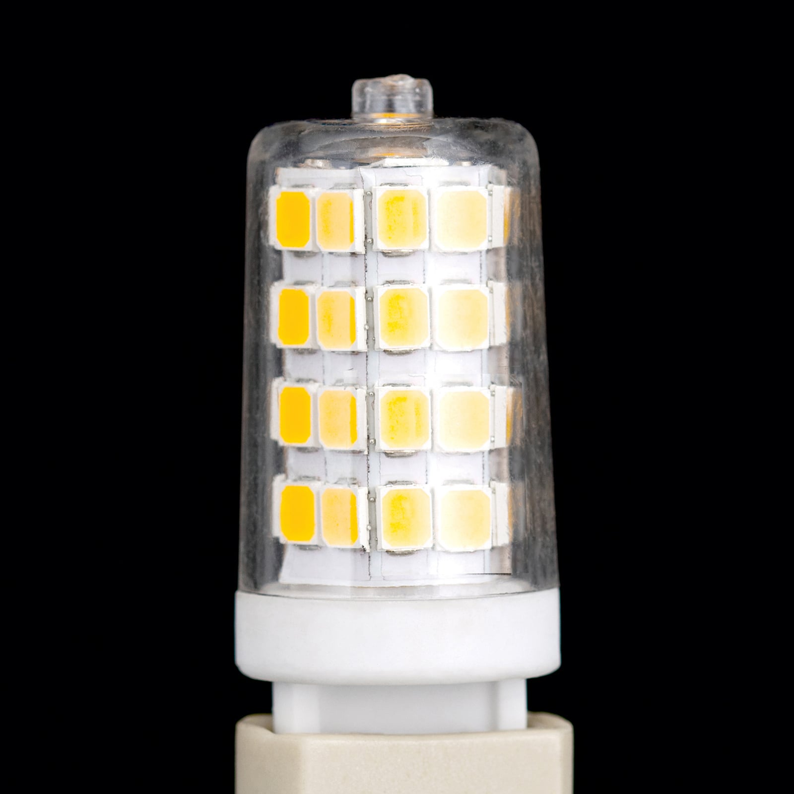 Detalj av LED stiftpære G9 3,3W 2800K klar 350 lm - ORION