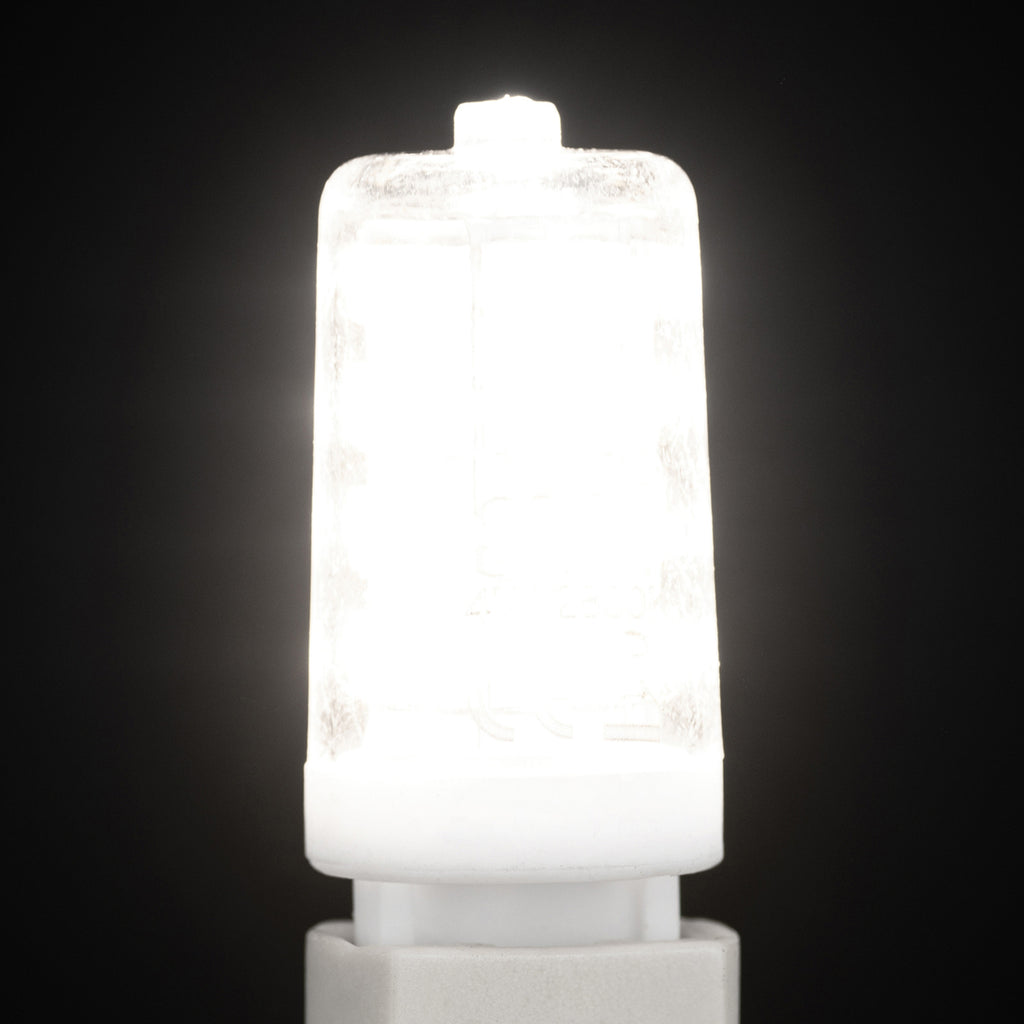 Montert LED stiftpære G9 3,3W 2800K klar 350 lm - ORION