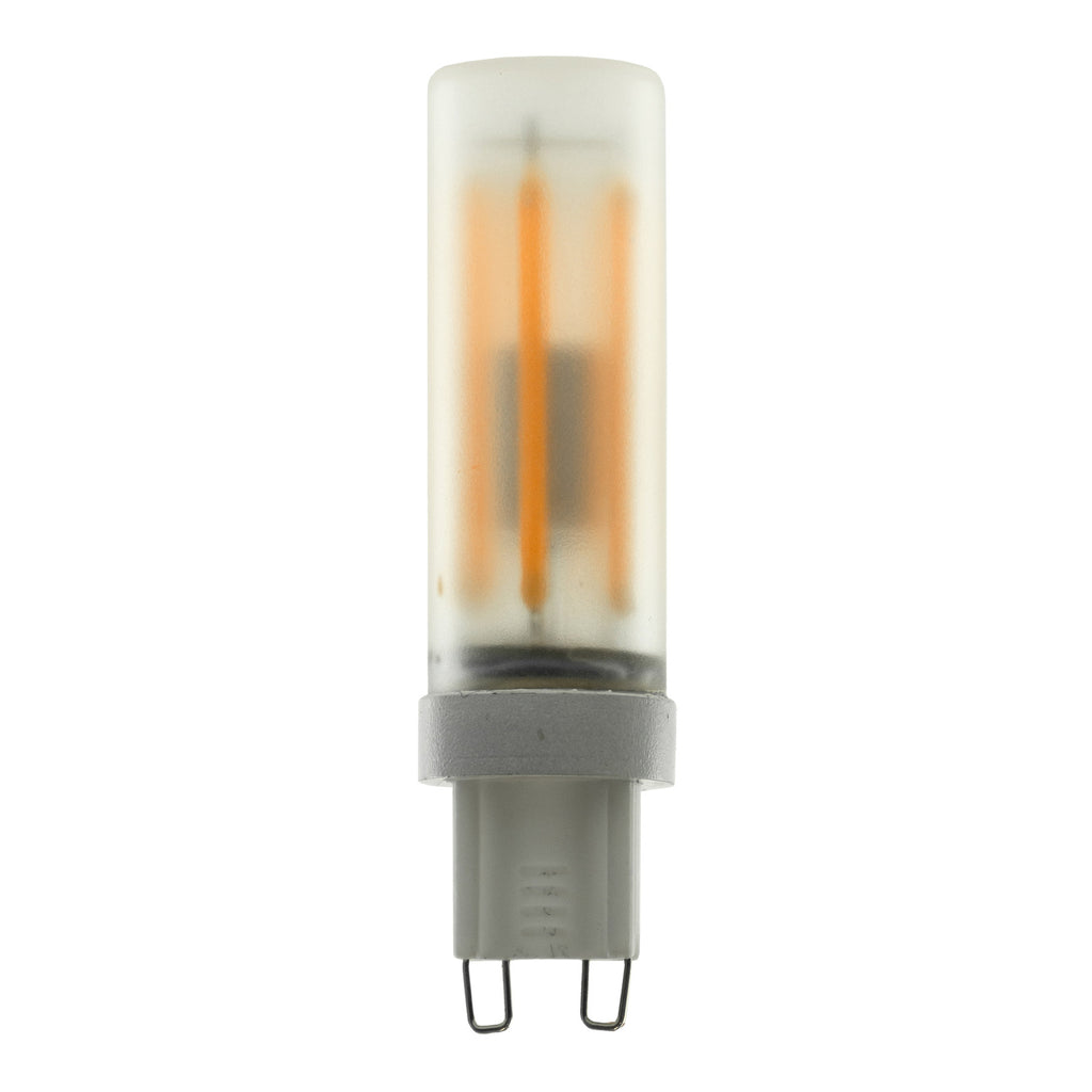 Detalj av LED stiftpære G9 3W 2200K matt dimbar CRI90 SEGULA