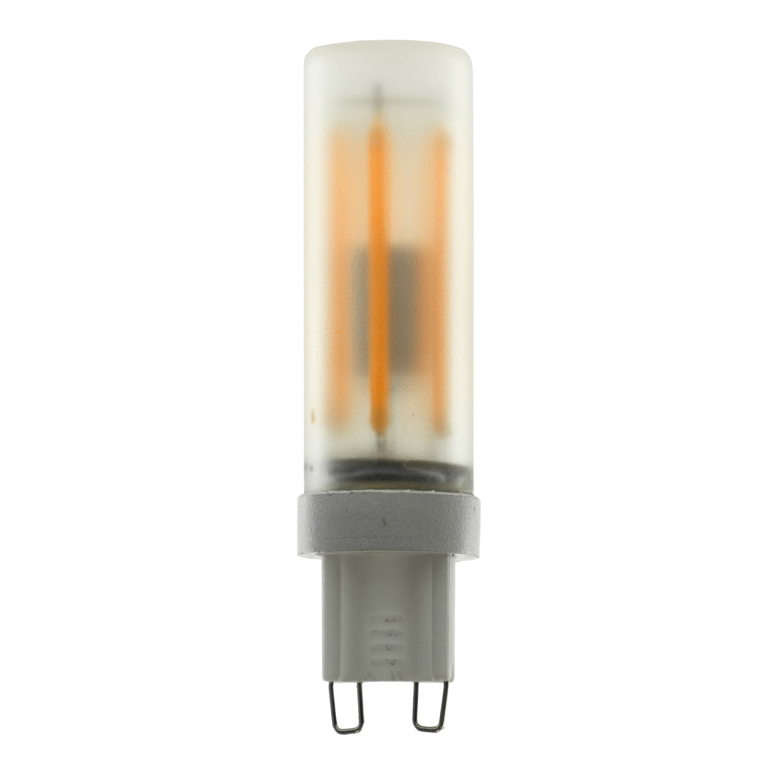 Detalj av LED stiftpære G9 3W 2200K matt dimbar CRI90 SEGULA