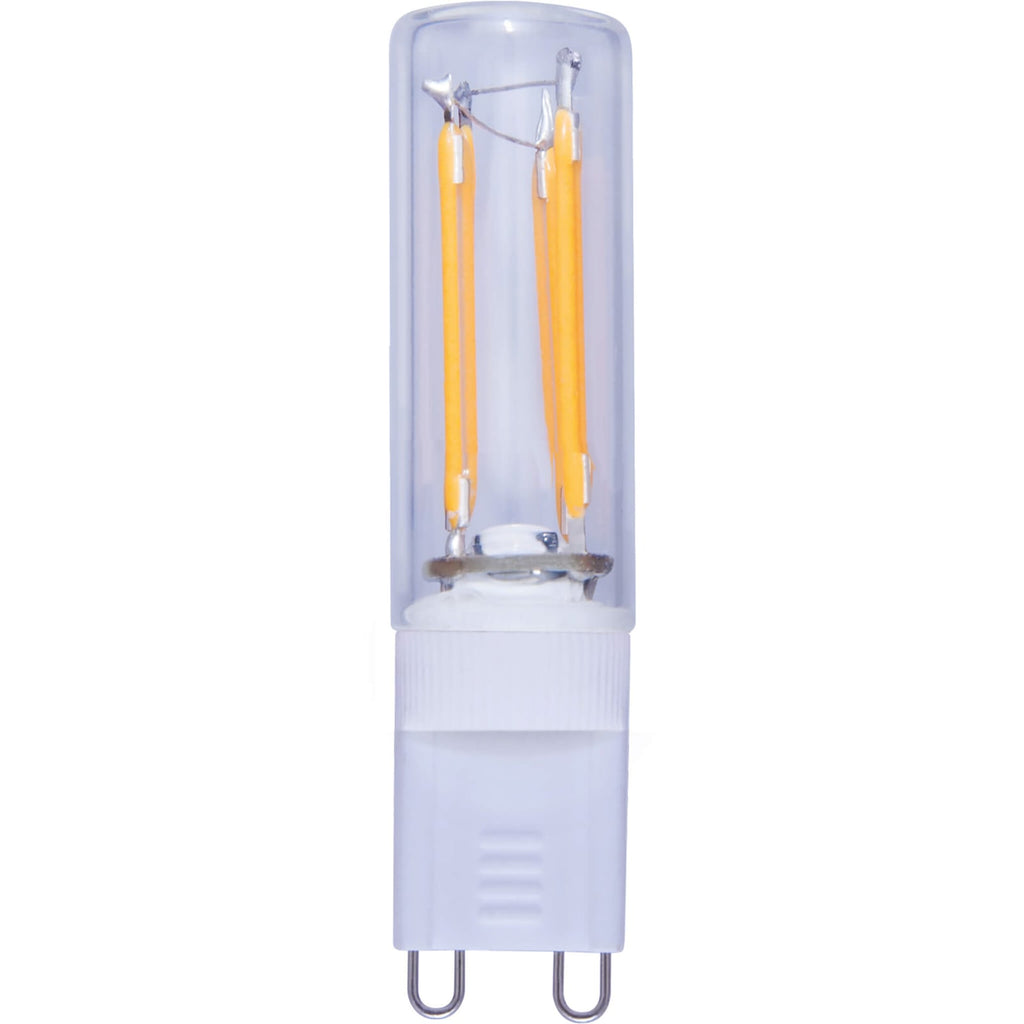 LED-stiftpære G9 1,5W 2200K klar dimbar filament SEGULA forfra