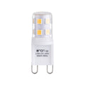 LED stiftpære G9 2,5W 280lm 3000K klar - ORION forfra