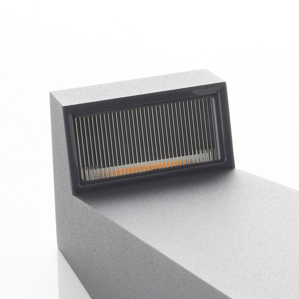 LED stolpelampe 84108 grafitt aluminium bakside