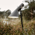 LED stolpelampe AJ Garden svart 50 cm IP65 forfra