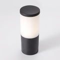 LED stolpelampe Amelia CCT svart 25 cm E27 IP55 forside