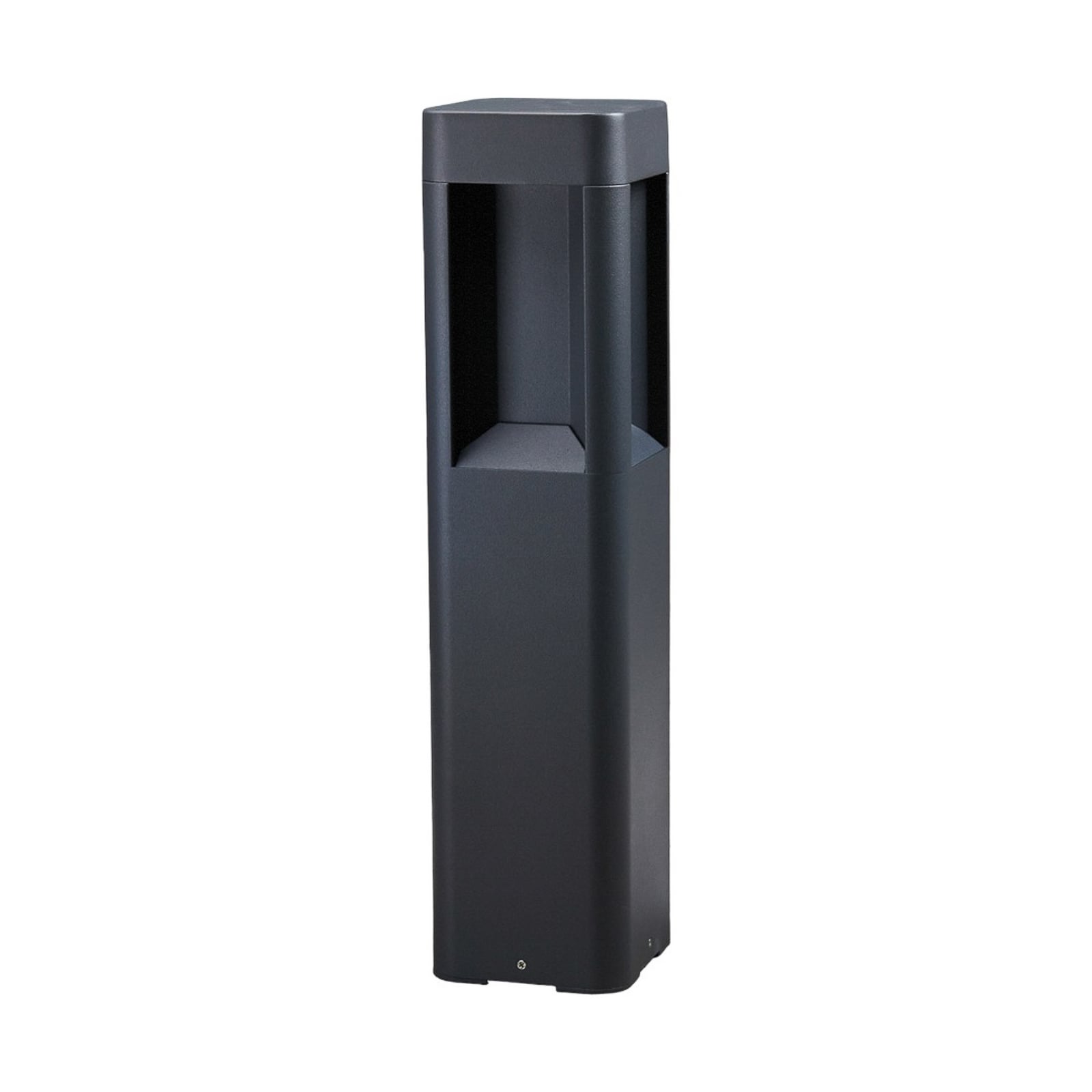 LED stolpelampe Annika antrasitt aluminium bakside