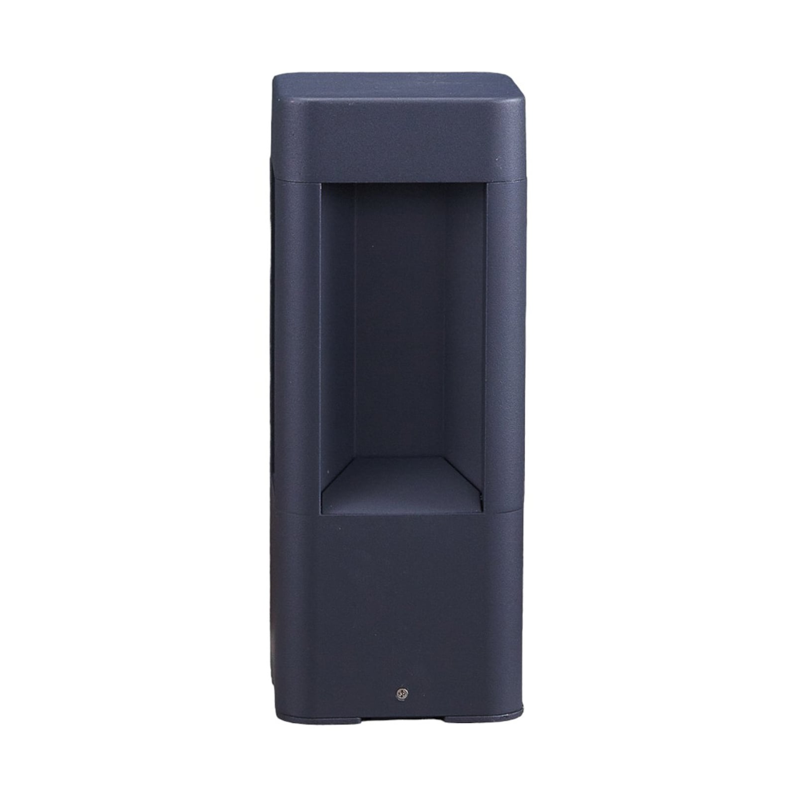 LED stolpelampe Annika antrasitt aluminium 30 cm IP54 med lys
