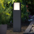 LED stolpelampe Arbour antrasitt 40 cm 2700K IP44 forfra