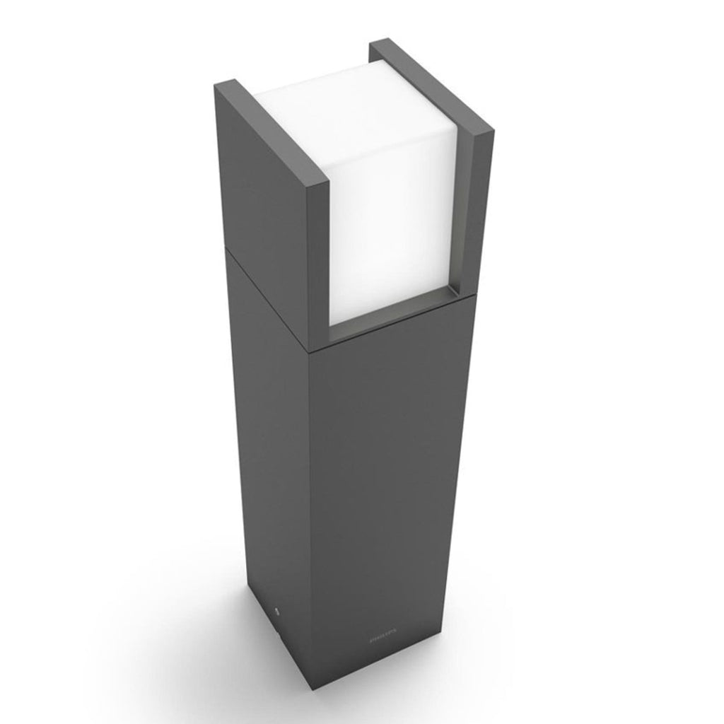 Detalj av LED stolpelampe Arbour antrasitt 40 cm
