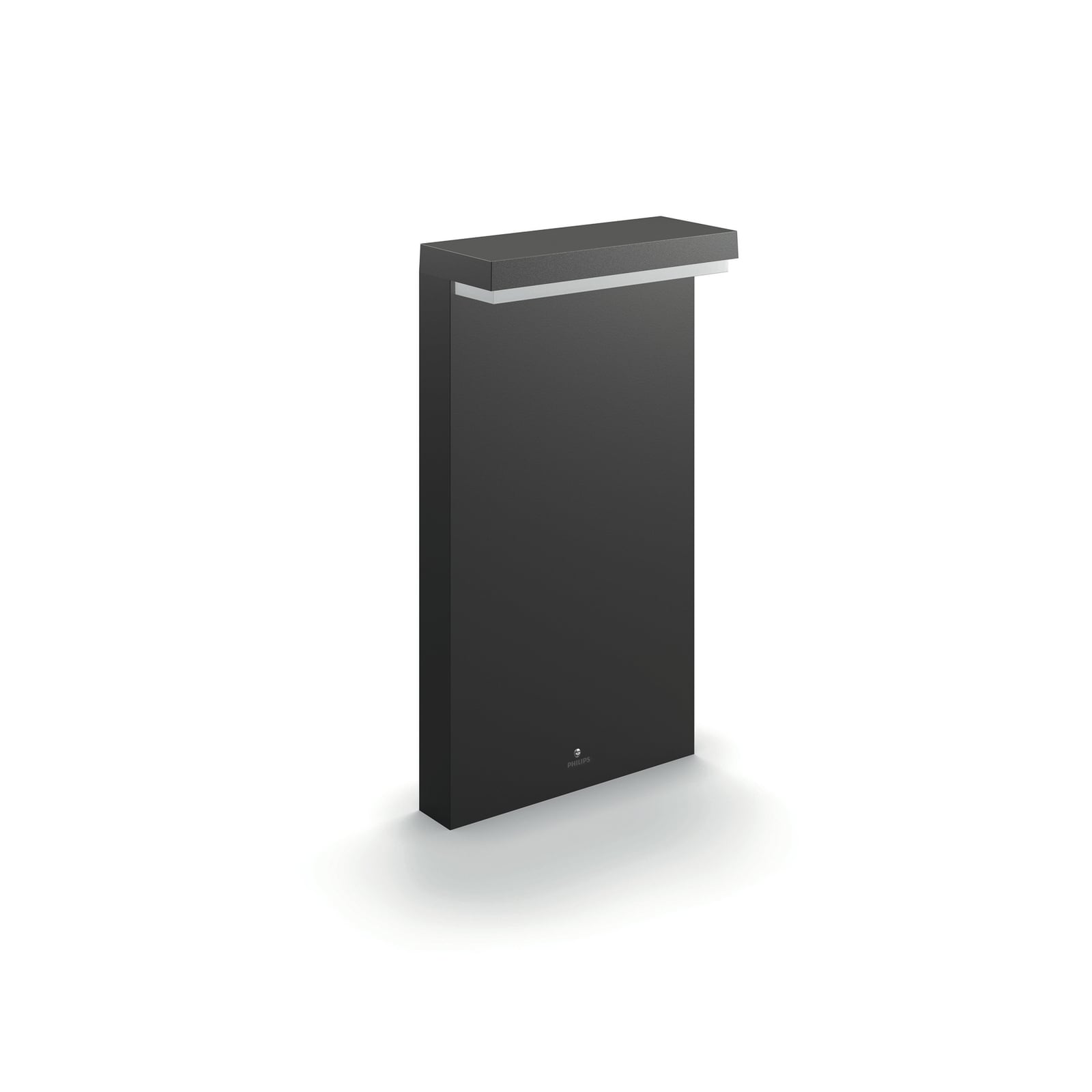 Detalj av LED stolpelampe Bustan antrasitt 40 cm Philips