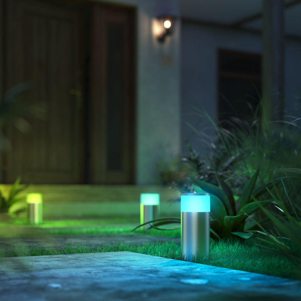 LED stolpelampe Calla utvidelse 25,2 cm RGB IP44 jordspyd