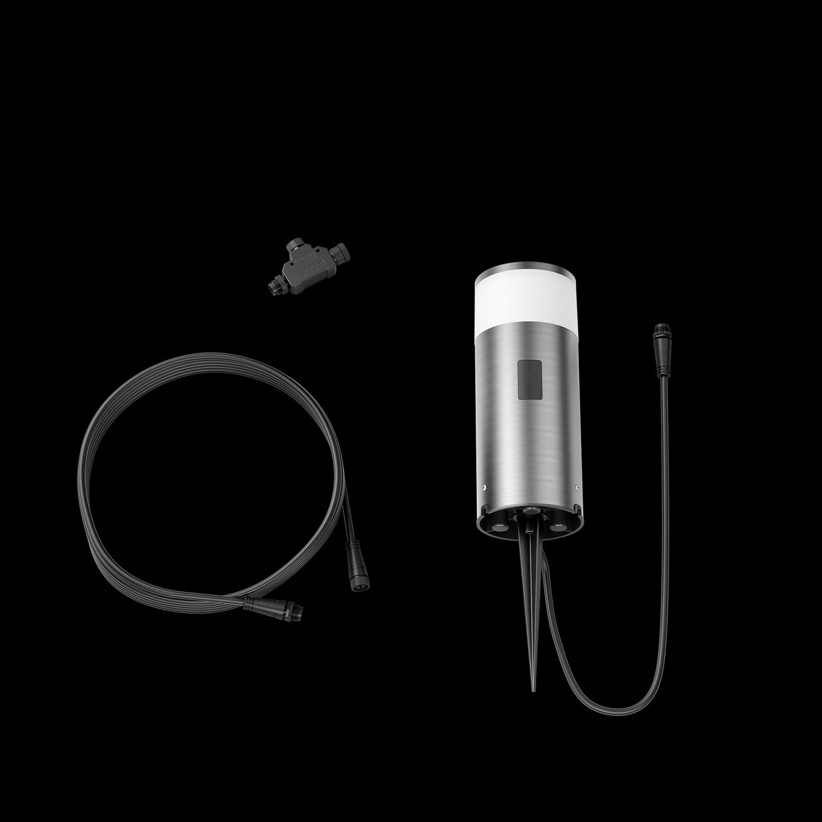 LED stolpelampe Calla utvidelse 25,2 cm RGB IP44 produkt side