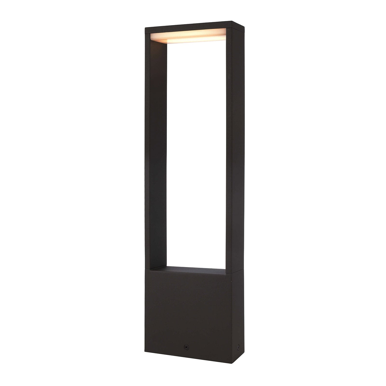 LED stolpelampe Cata IV antrasitt aluminium forfra