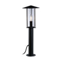LED stolpelampe Classic Lantern antrasitt forfra