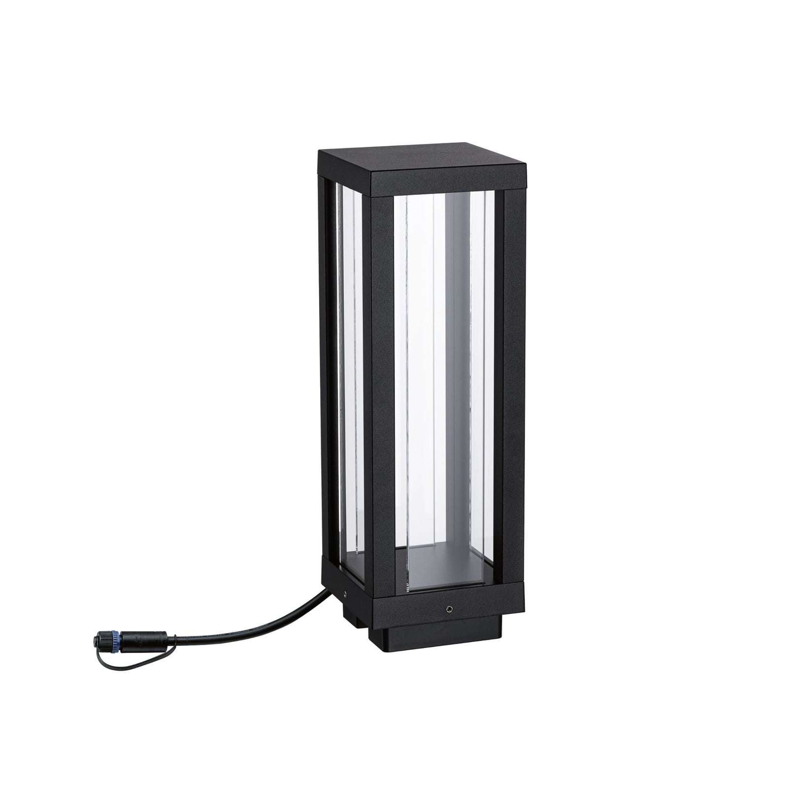 LED stolpelampe Classic Lantern RGBW antrasitt IP44 - Paulmann forfra