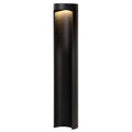 LED stolpelampe Combo sylinderform svart forfra