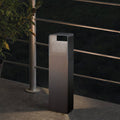 LED stolpelampe Doninni 1 antrasitt 40 cm IP65 forfra