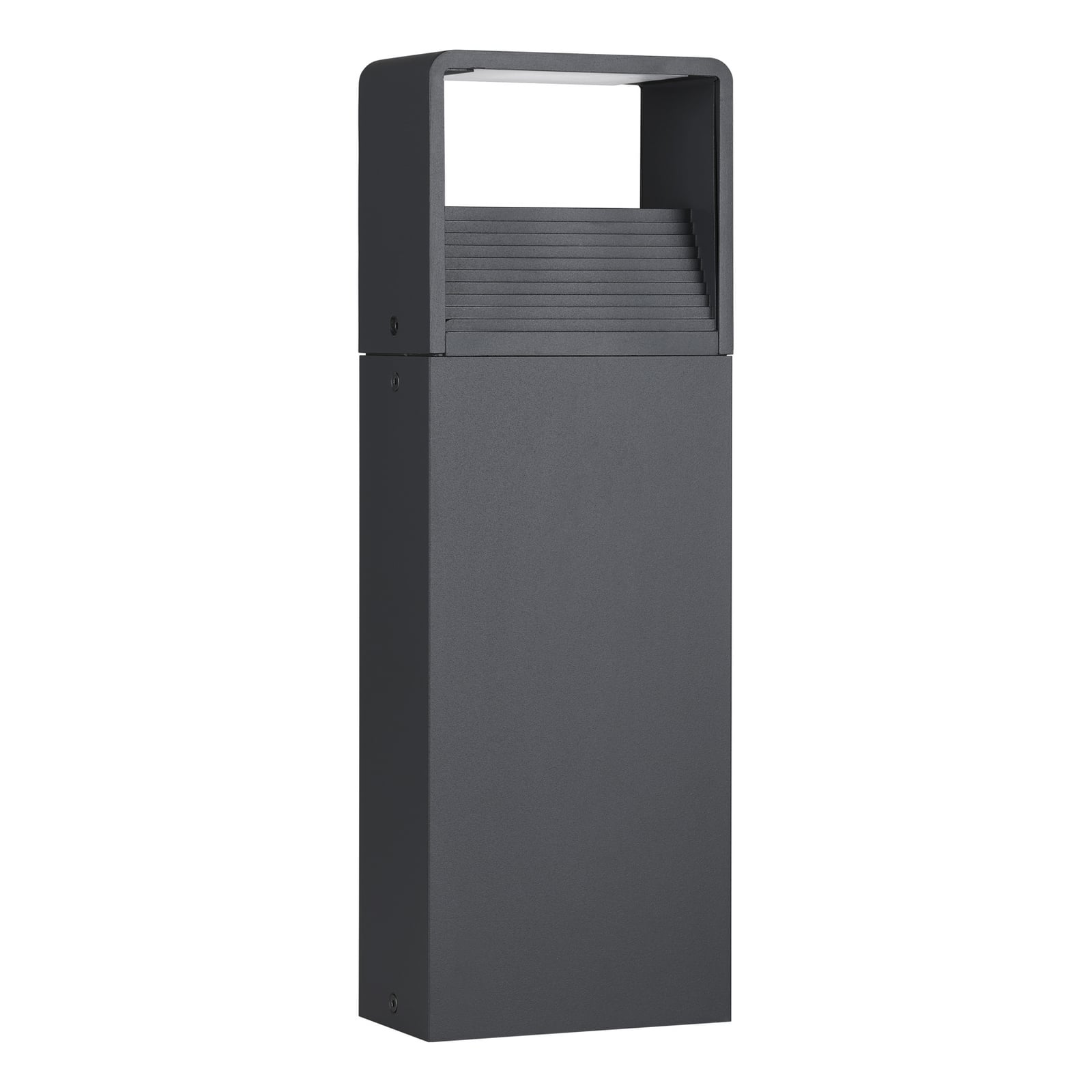 Detalj av LED stolpelampe Doninni 1 antrasitt 40 cm IP65