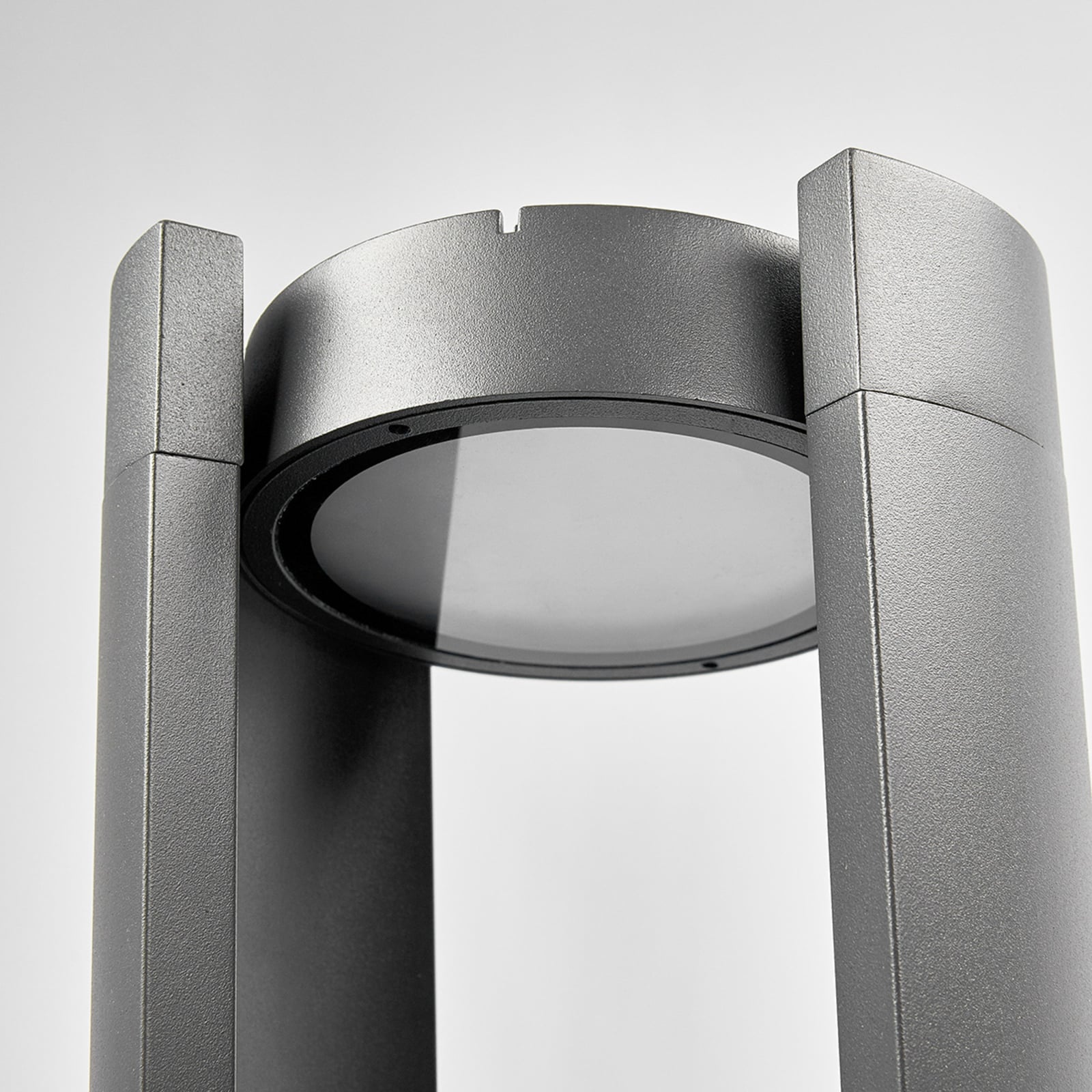 LED stolpelampe Dylen justerbar grafitt sideprofil