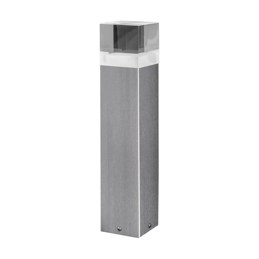 LED stolpelampe Endura Style Crystal rustfritt stål 40 cm front