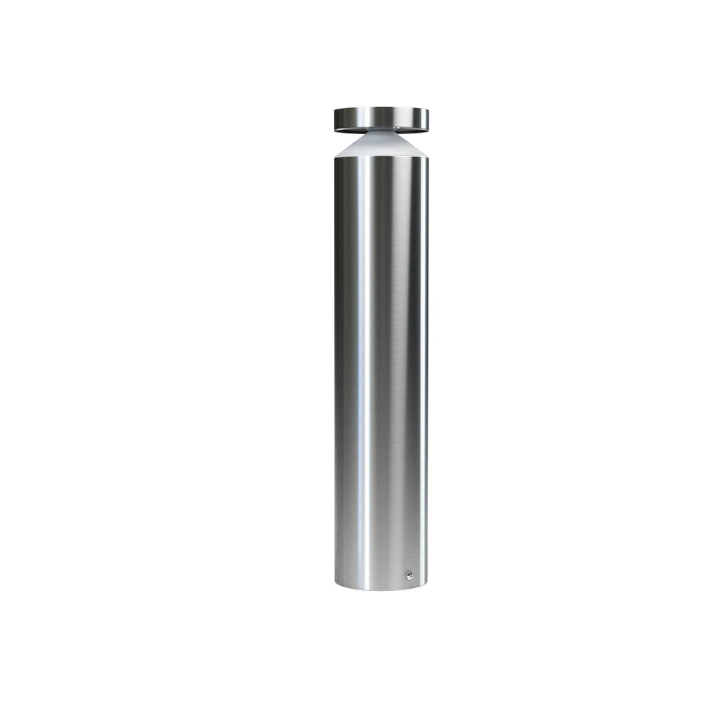 LED stolpelampe ENDURA STYLE CYLINDER rustfritt stål forfra