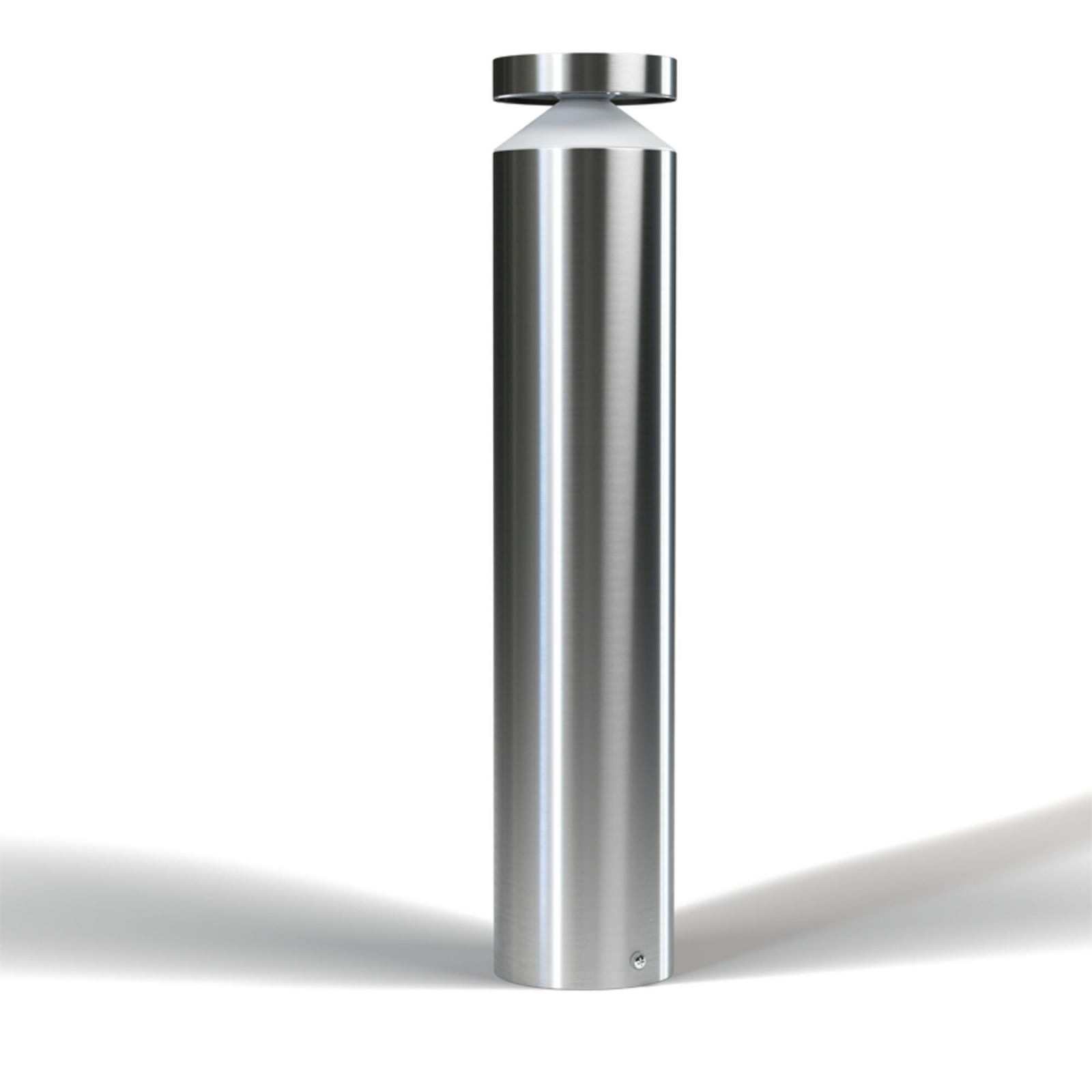 LED stolpelampe ENDURA STYLE CYLINDER rustfritt stål detalj