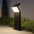 LED stolpelampe Havin antrasitt aluminium 60 cm IP65 forfra
