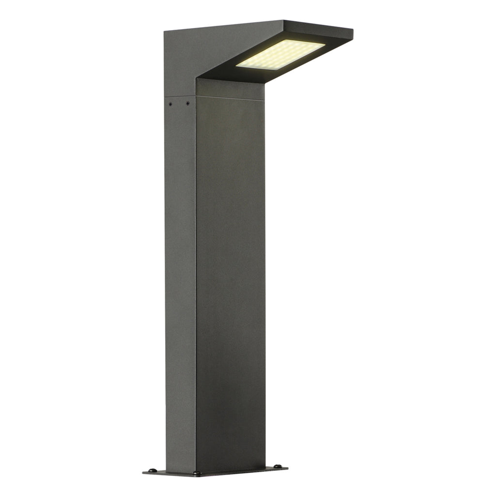 LED stolpelampe Iperi antrasitt aluminium 50 cm IP44 forfra