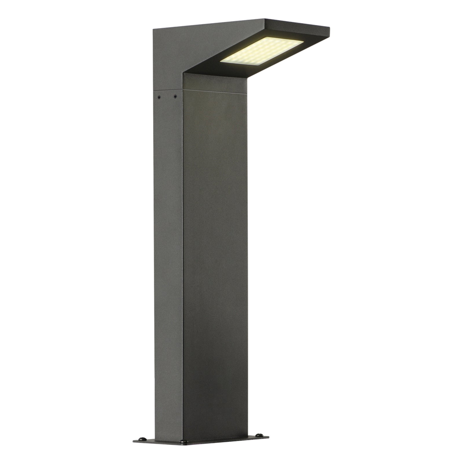 LED stolpelampe Iperi antrasitt aluminium 50 cm IP44 forfra