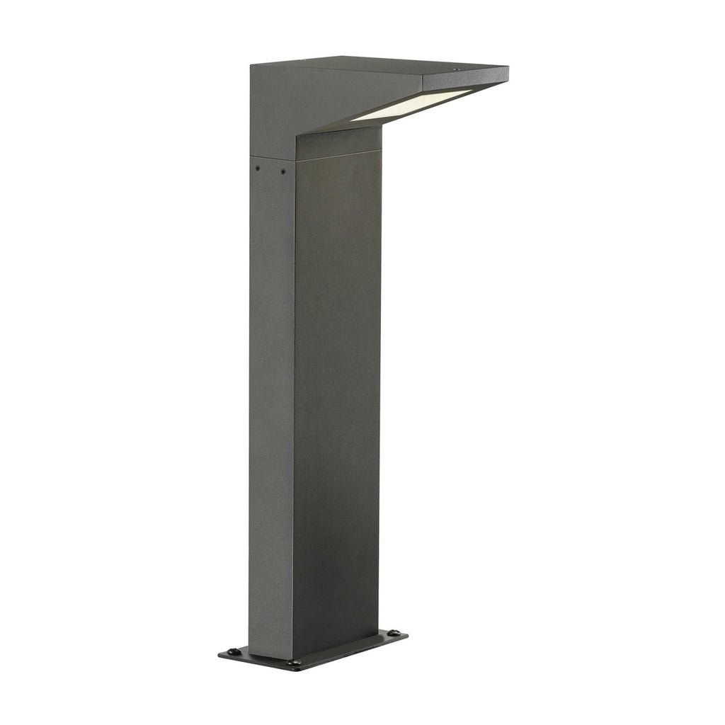 Detalj av LED stolpelampe Iperi antrasitt aluminium 50 cm IP44
