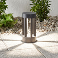 LED stolpelampe Jordis antrasitt aluminium foran