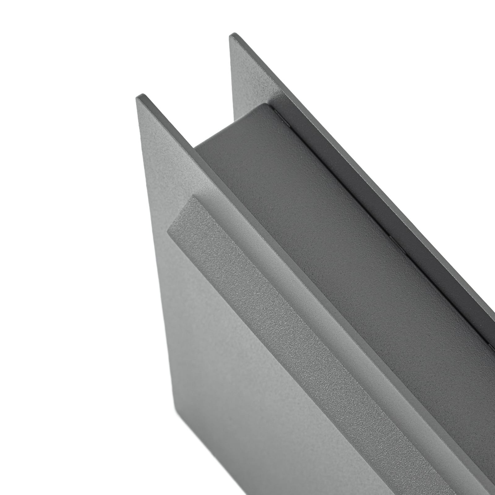 LED stolpelampe Joril antrasitt CCT 23 cm IP65 sideprofil
