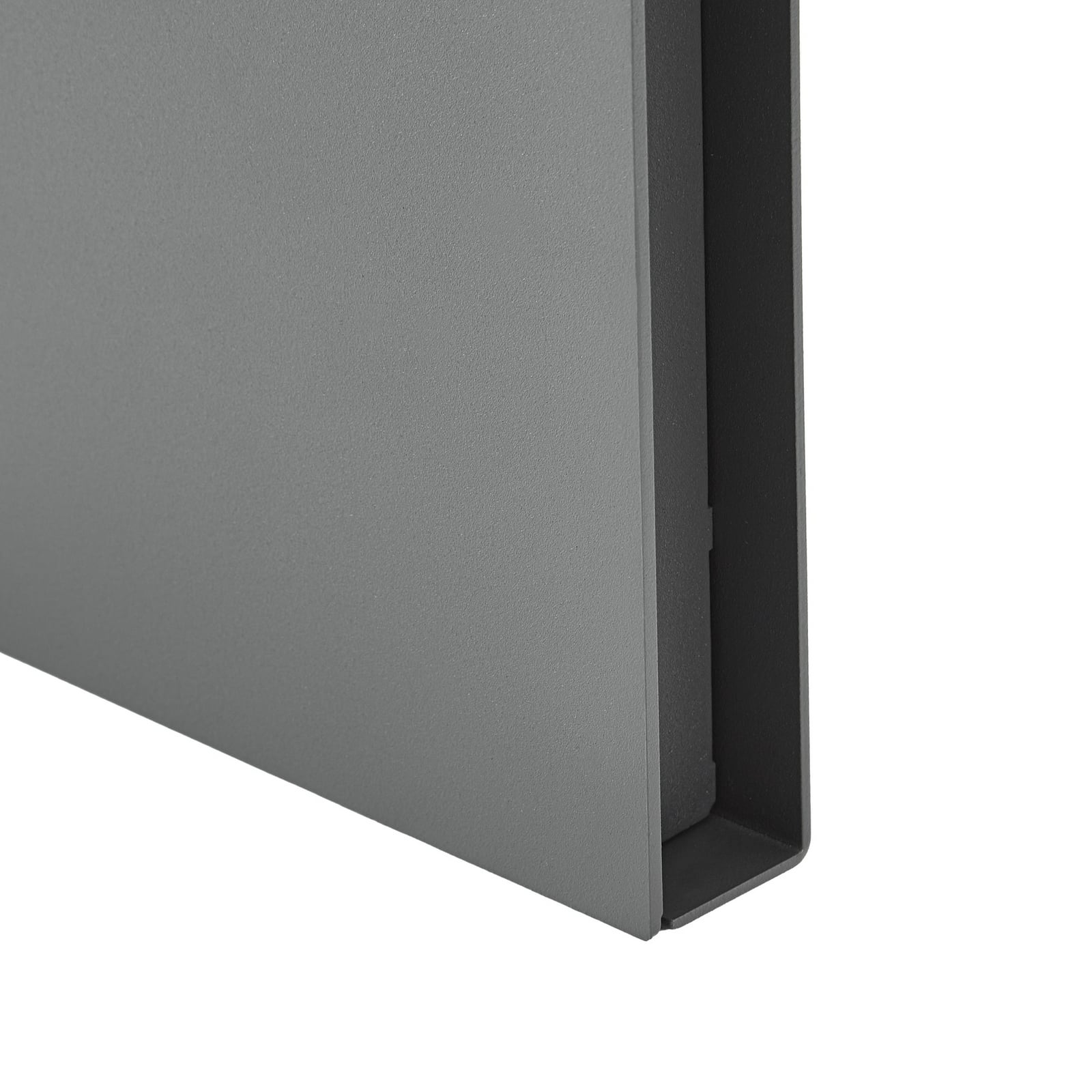 LED stolpelampe Joril antrasitt CCT 23 cm IP65 oversikt fra oven