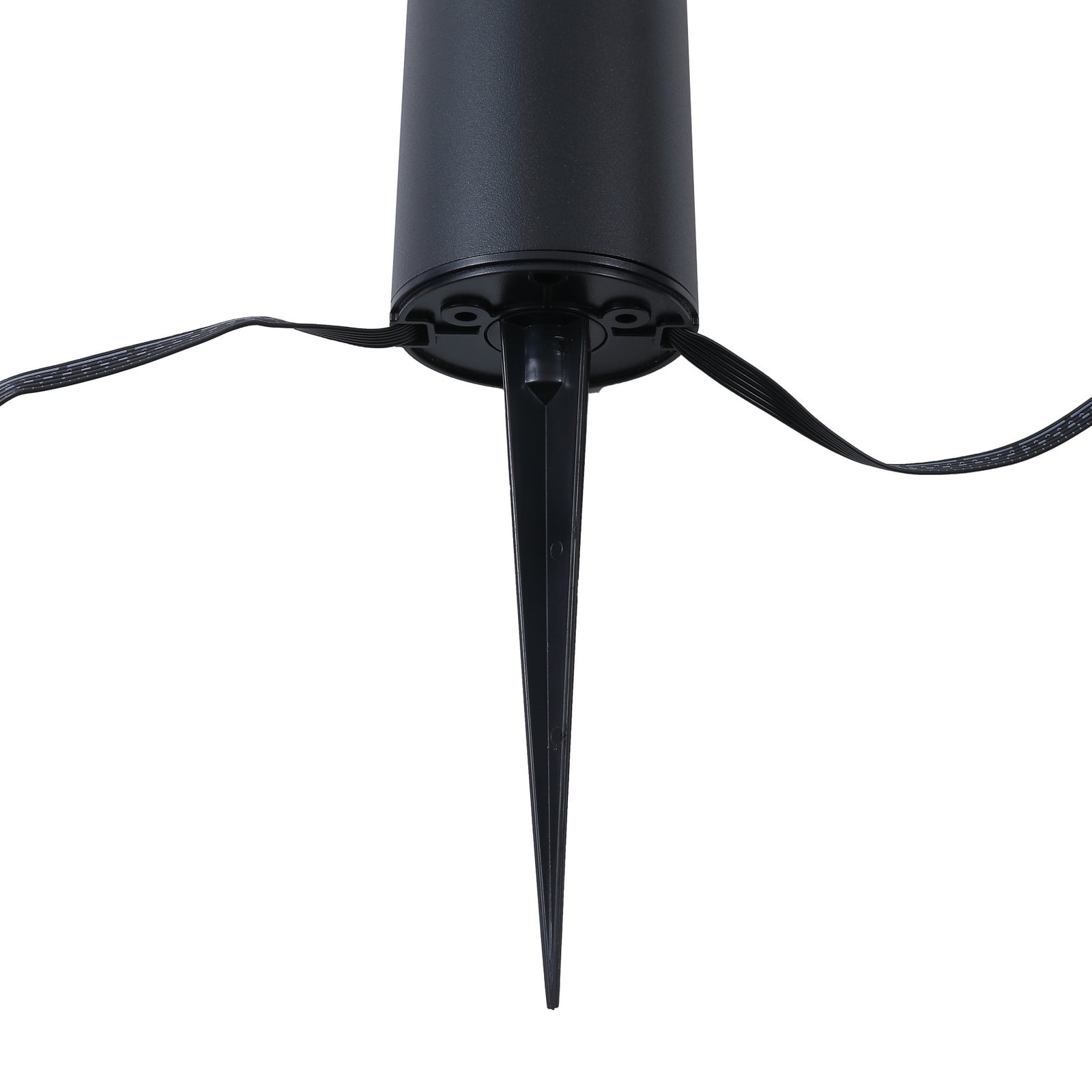 LED stolpelampe Kaelo 3-pk dimbar CCT RGB IP44 RGB fargevalg nærbilde