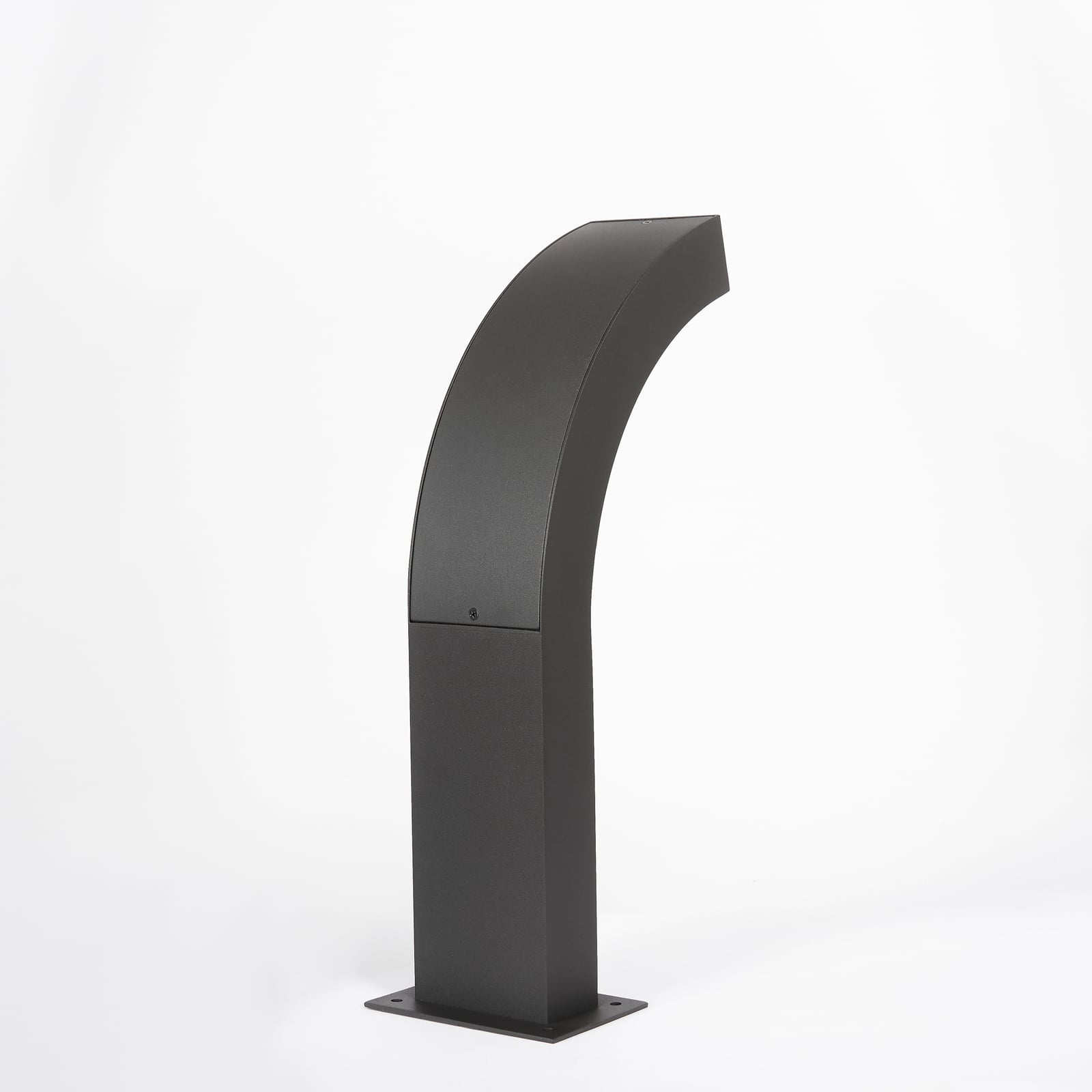 LED stolpelampe Lennik antrasitt 40 cm IP54 top view