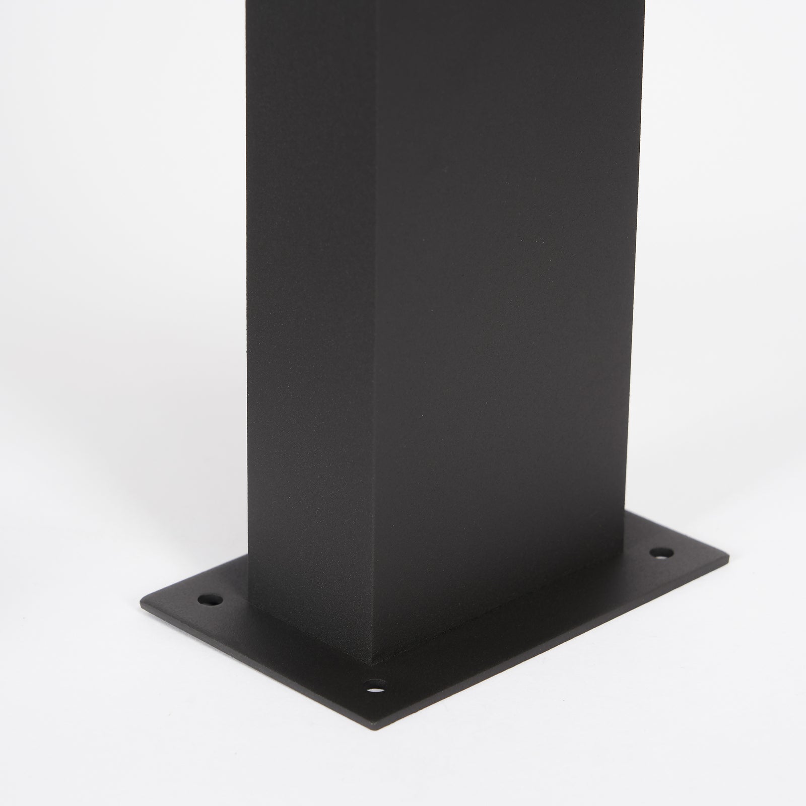 LED stolpelampe Lennik antrasitt 40 cm IP54 monteringsdetalj