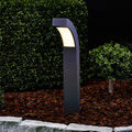 LED stolpelampe Lennik antrasitt aluminium forfra