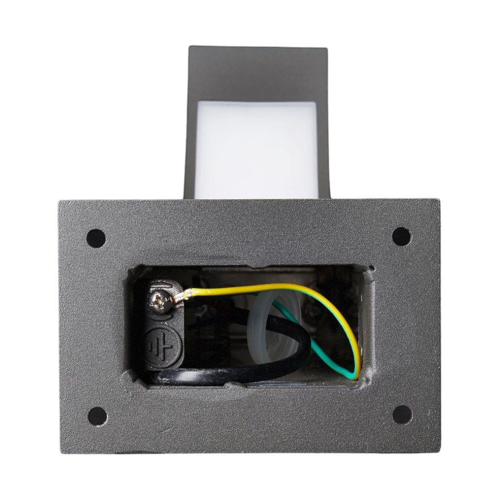 LED stolpelampe Lennik antrasitt aluminium med IP54-merking