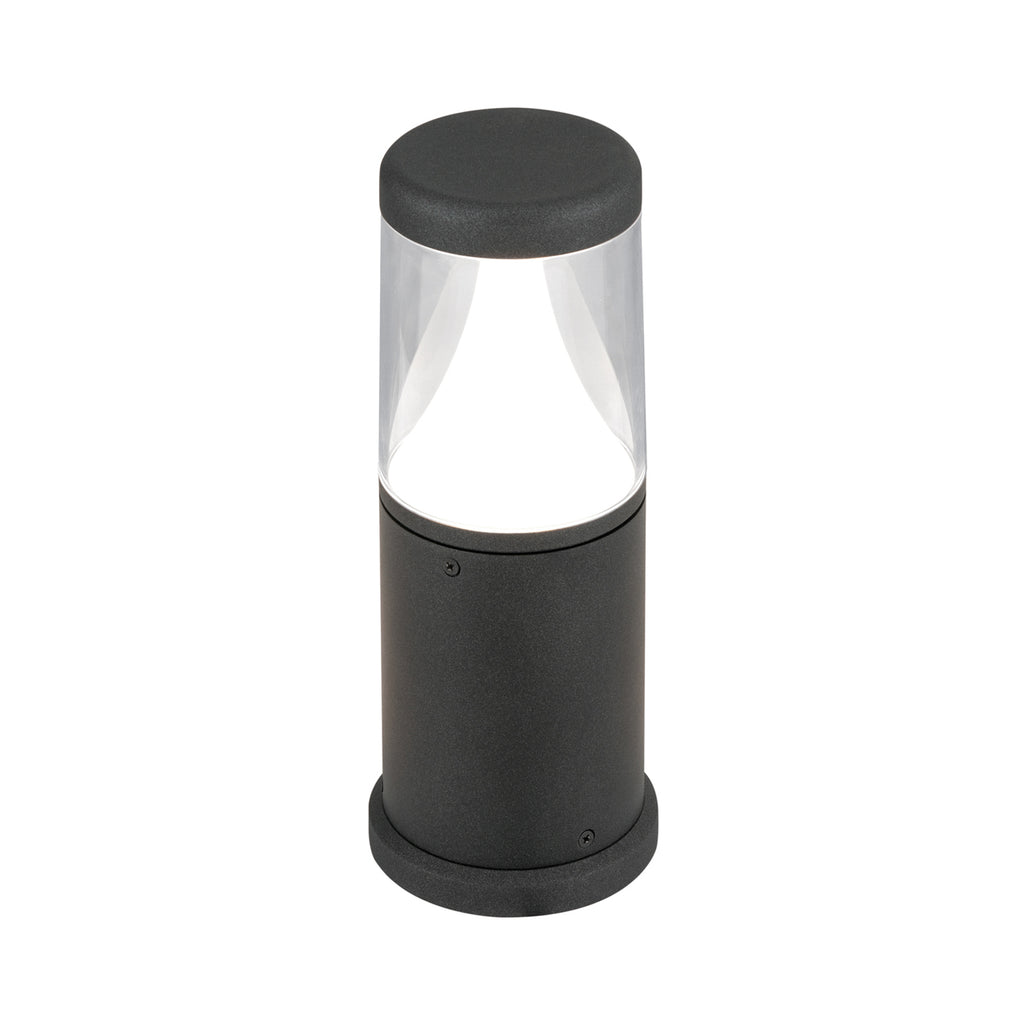 LED stolpelampe Midnight antrasitt 30 cm IP65 detalj