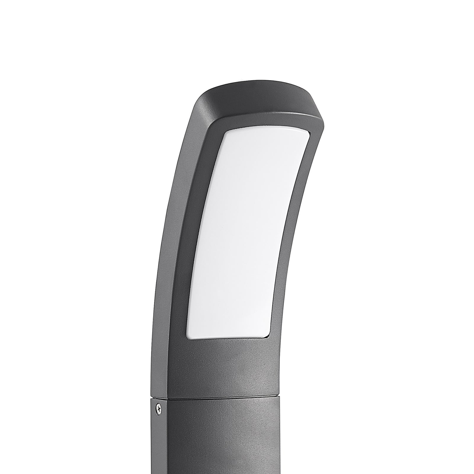 LED stolpelampe Moshe antrasitt 60 cm bevegelsessensor nærbilde