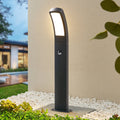 LED stolpelampe Moshe antrasitt 60 cm forfra