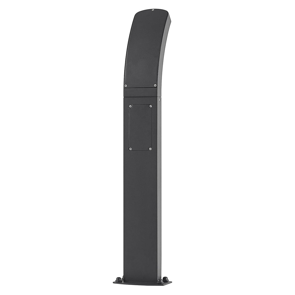 LED stolpelampe Moshe antrasitt 60 cm lyser opp gangsti