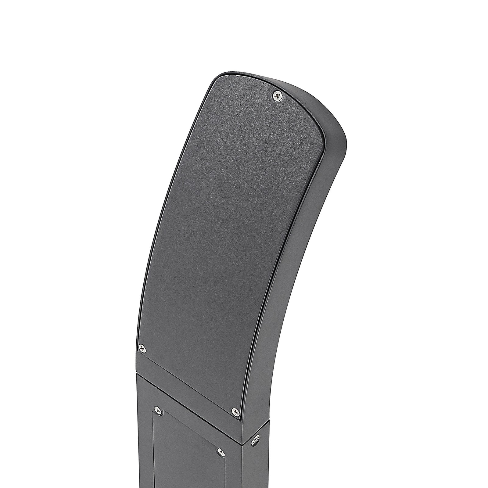 LED stolpelampe Moshe antrasitt 60 cm sideprofil